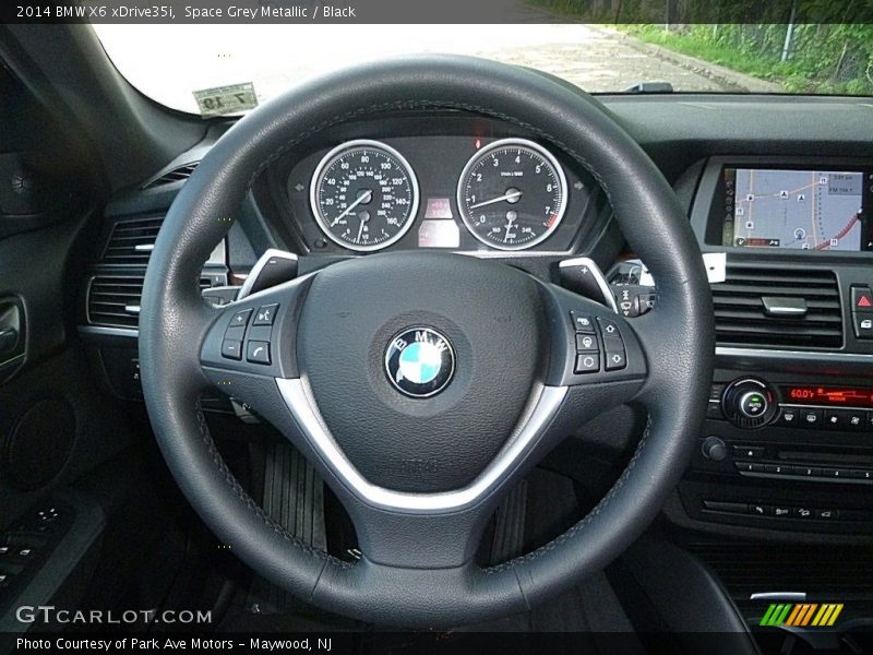 Space Grey Metallic / Black 2014 BMW X6 xDrive35i