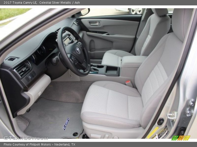 Celestial Silver Metallic / Ash 2017 Toyota Camry LE