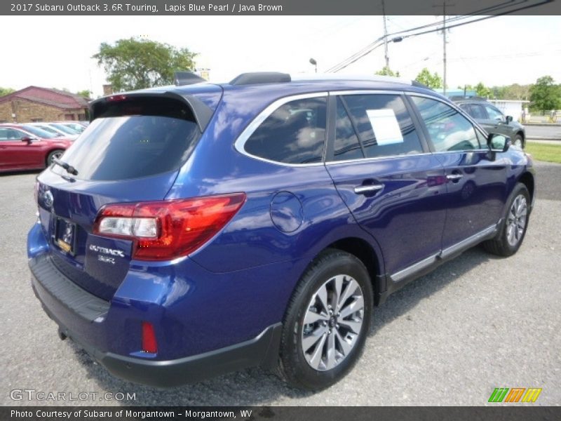 Lapis Blue Pearl / Java Brown 2017 Subaru Outback 3.6R Touring