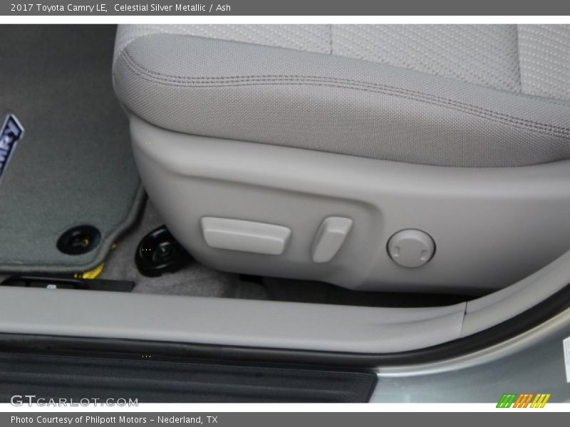 Celestial Silver Metallic / Ash 2017 Toyota Camry LE