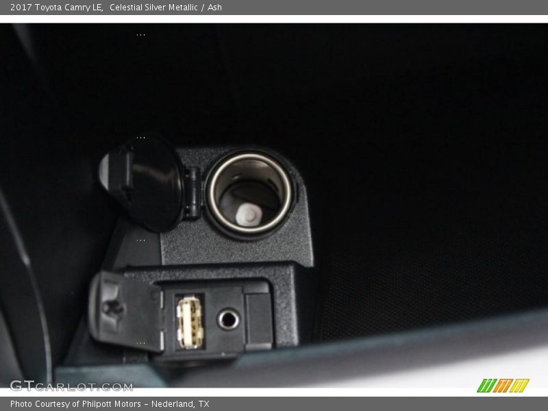 Celestial Silver Metallic / Ash 2017 Toyota Camry LE