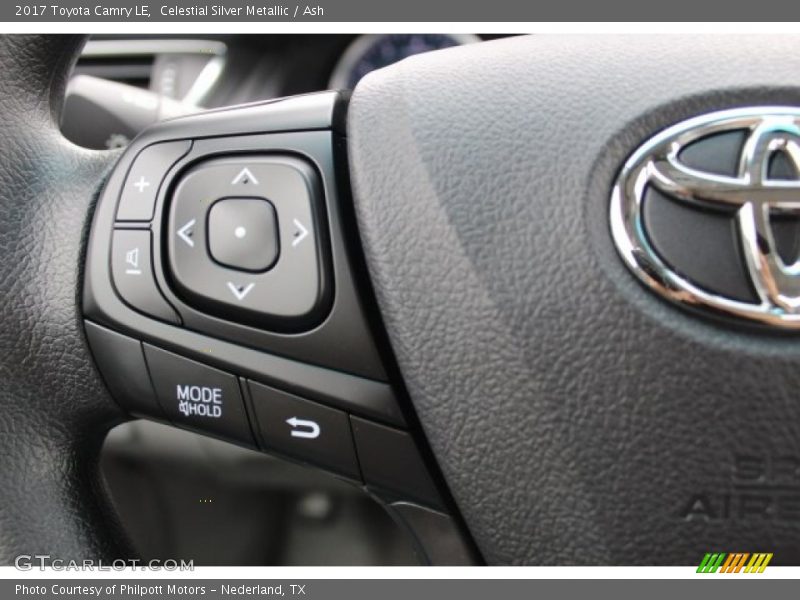 Celestial Silver Metallic / Ash 2017 Toyota Camry LE