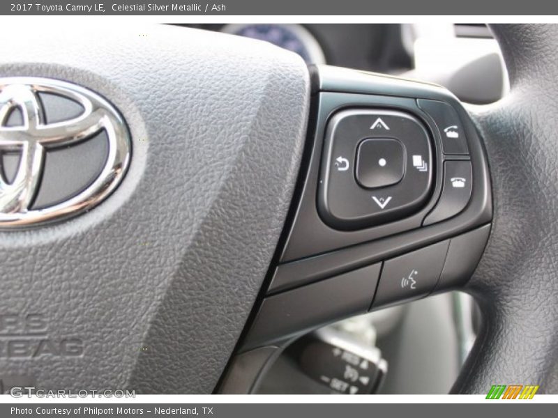 Celestial Silver Metallic / Ash 2017 Toyota Camry LE