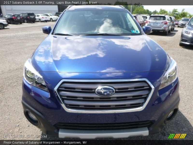 Lapis Blue Pearl / Java Brown 2017 Subaru Outback 3.6R Touring