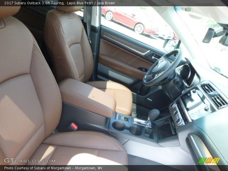 Front Seat of 2017 Outback 3.6R Touring