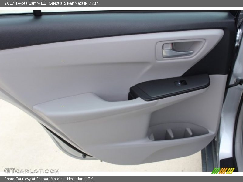Celestial Silver Metallic / Ash 2017 Toyota Camry LE