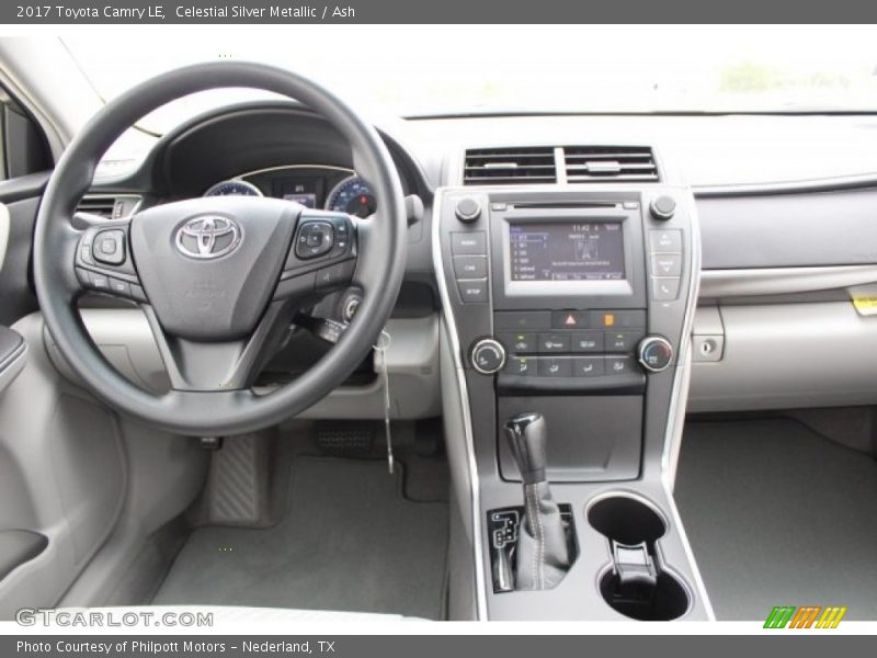 Celestial Silver Metallic / Ash 2017 Toyota Camry LE