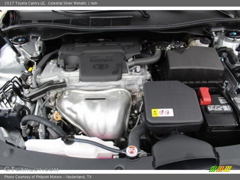 Celestial Silver Metallic / Ash 2017 Toyota Camry LE