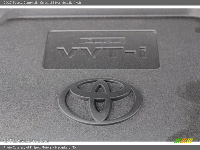 Celestial Silver Metallic / Ash 2017 Toyota Camry LE