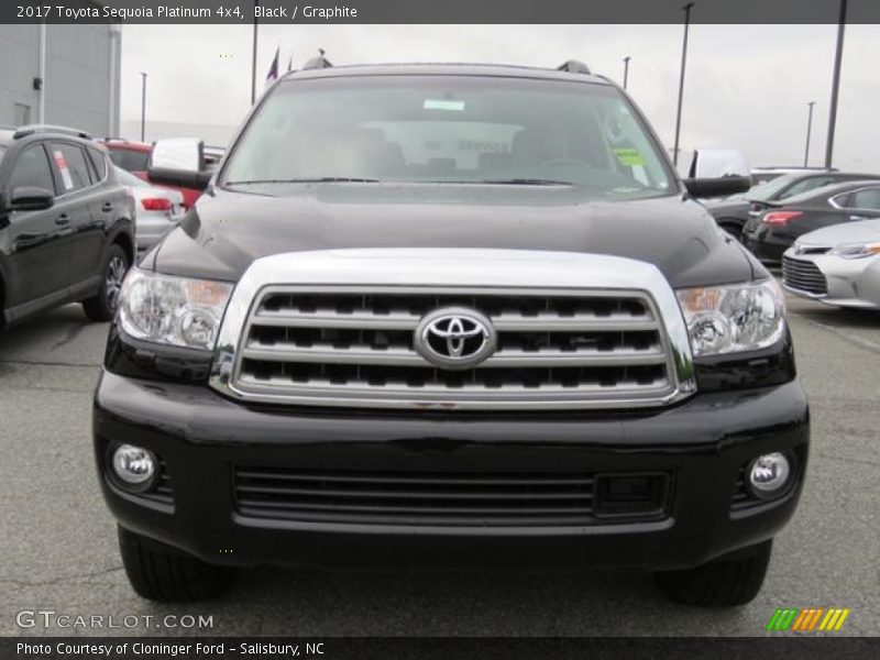 Black / Graphite 2017 Toyota Sequoia Platinum 4x4