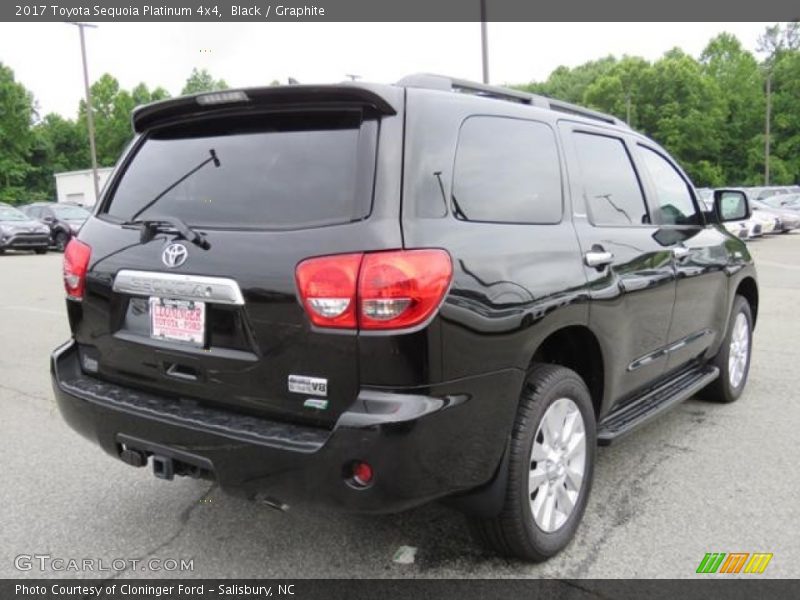 Black / Graphite 2017 Toyota Sequoia Platinum 4x4