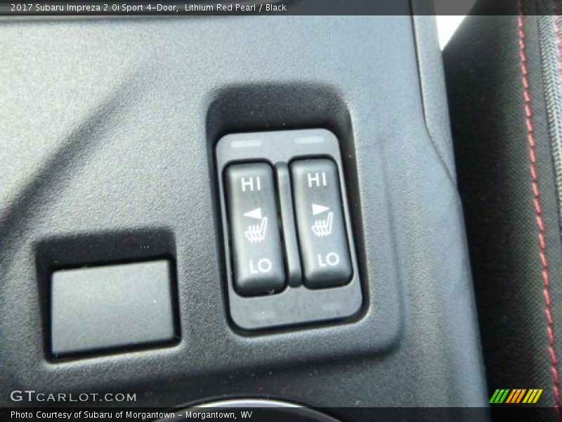 Lithium Red Pearl / Black 2017 Subaru Impreza 2.0i Sport 4-Door