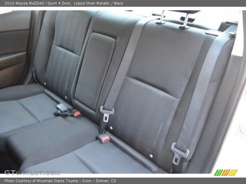 Liquid Silver Metallic / Black 2010 Mazda MAZDA3 i Sport 4 Door