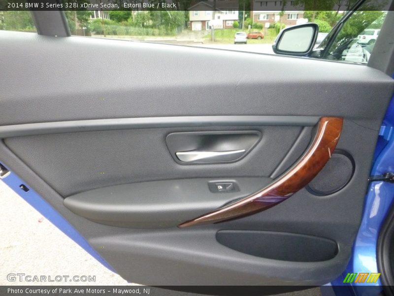 Estoril Blue / Black 2014 BMW 3 Series 328i xDrive Sedan