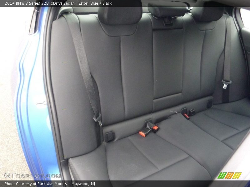 Estoril Blue / Black 2014 BMW 3 Series 328i xDrive Sedan