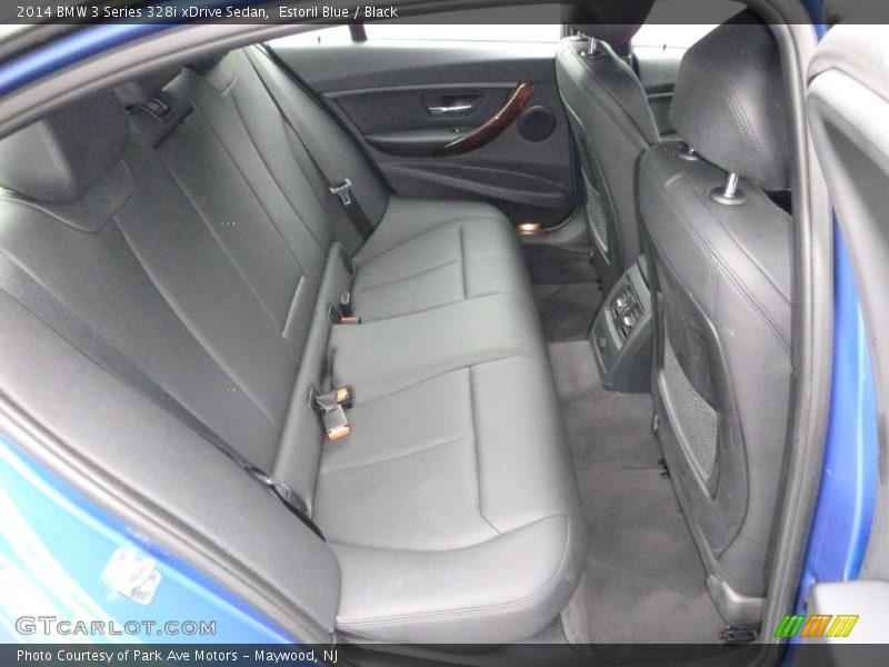 Estoril Blue / Black 2014 BMW 3 Series 328i xDrive Sedan
