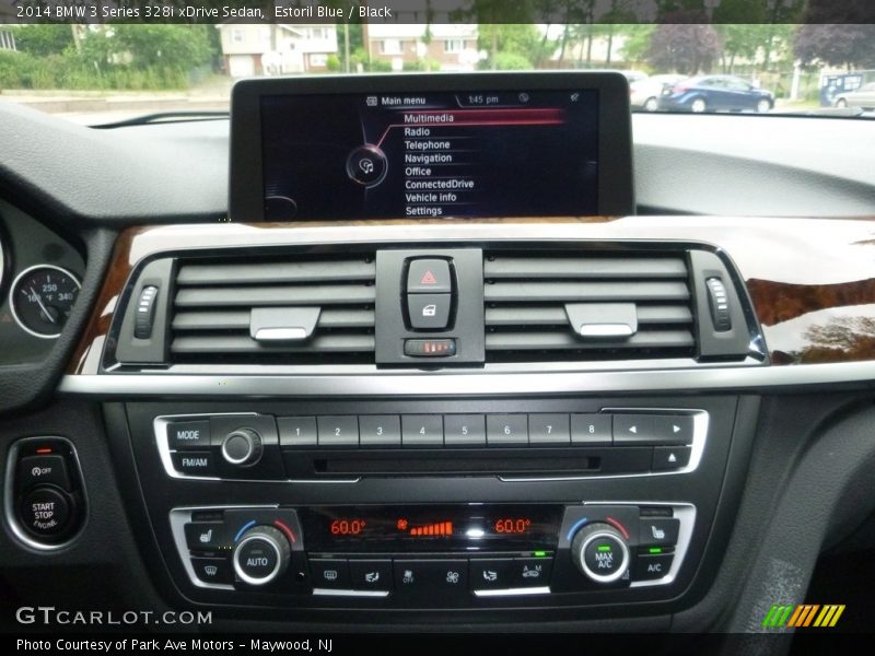 Estoril Blue / Black 2014 BMW 3 Series 328i xDrive Sedan