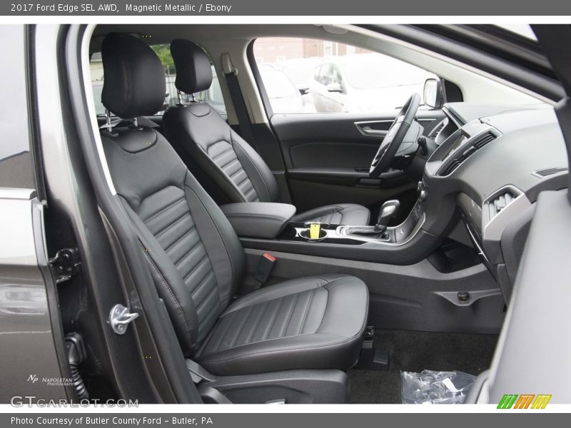 Magnetic Metallic / Ebony 2017 Ford Edge SEL AWD