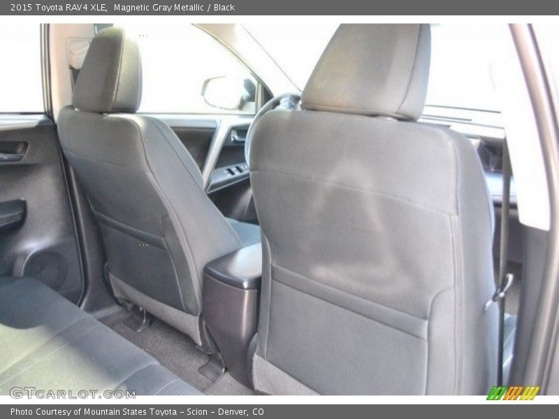 Magnetic Gray Metallic / Black 2015 Toyota RAV4 XLE