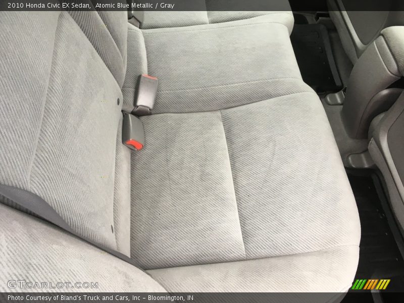 Atomic Blue Metallic / Gray 2010 Honda Civic EX Sedan