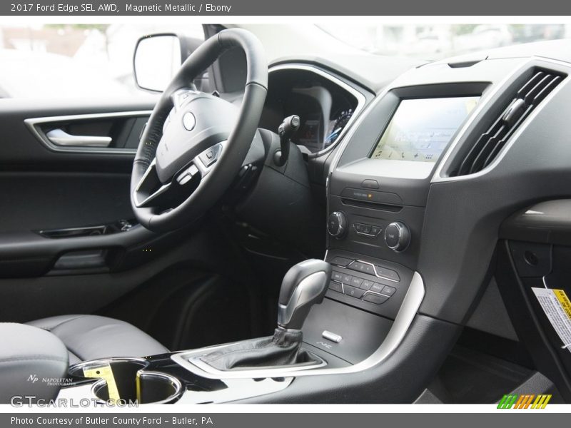 Magnetic Metallic / Ebony 2017 Ford Edge SEL AWD