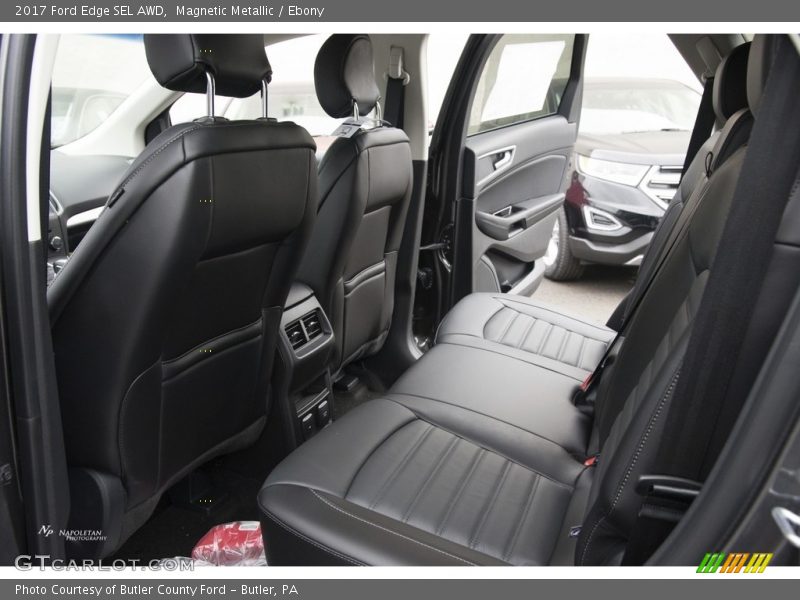Magnetic Metallic / Ebony 2017 Ford Edge SEL AWD