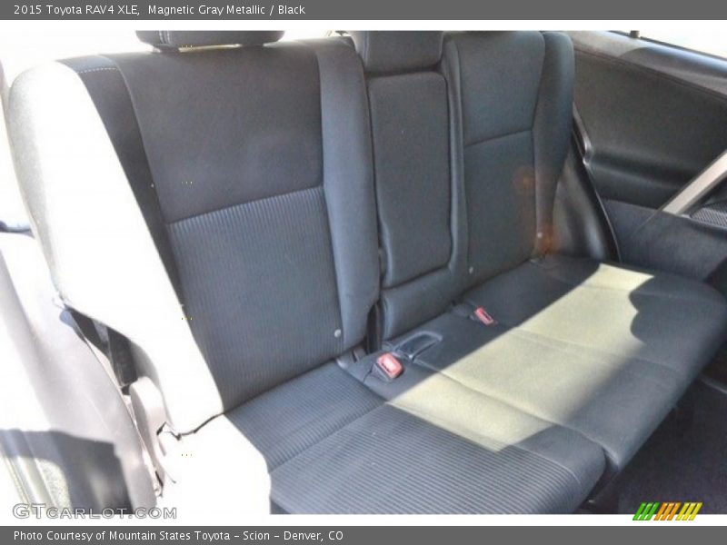 Magnetic Gray Metallic / Black 2015 Toyota RAV4 XLE