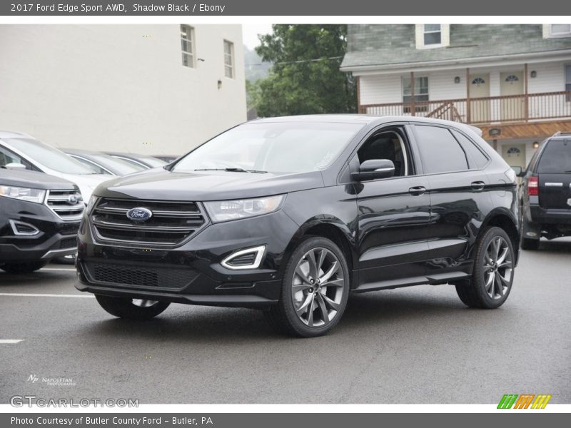 Shadow Black / Ebony 2017 Ford Edge Sport AWD