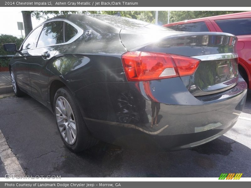 Ashen Gray Metallic / Jet Black/Dark Titanium 2014 Chevrolet Impala LS