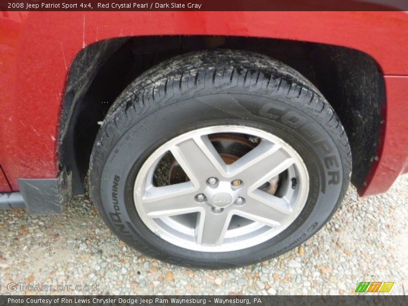 Red Crystal Pearl / Dark Slate Gray 2008 Jeep Patriot Sport 4x4