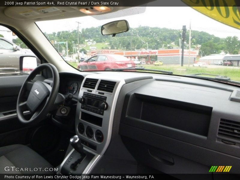 Red Crystal Pearl / Dark Slate Gray 2008 Jeep Patriot Sport 4x4