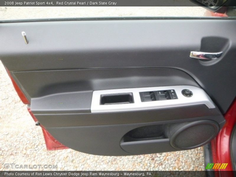 Red Crystal Pearl / Dark Slate Gray 2008 Jeep Patriot Sport 4x4