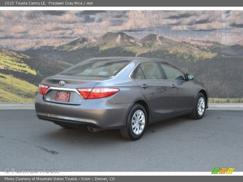 Predawn Gray Mica / Ash 2015 Toyota Camry LE