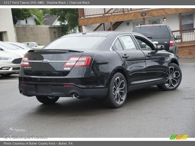 Shadow Black / Charcoal Black 2017 Ford Taurus SHO AWD