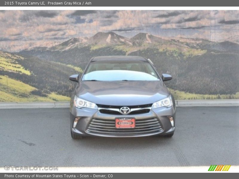 Predawn Gray Mica / Ash 2015 Toyota Camry LE
