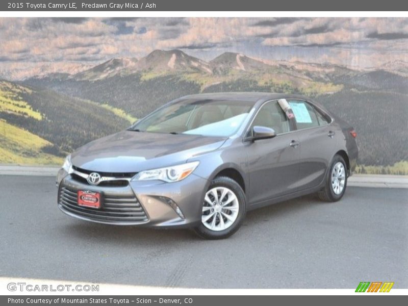 Predawn Gray Mica / Ash 2015 Toyota Camry LE