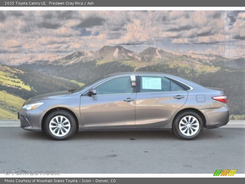 Predawn Gray Mica / Ash 2015 Toyota Camry LE