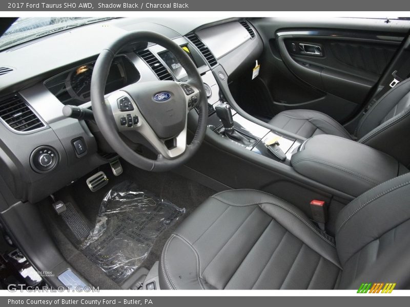 Shadow Black / Charcoal Black 2017 Ford Taurus SHO AWD
