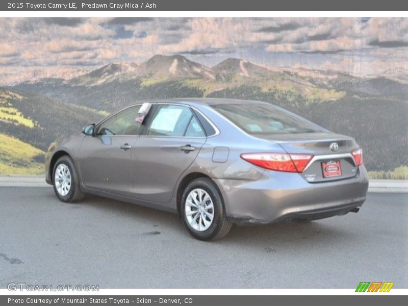 Predawn Gray Mica / Ash 2015 Toyota Camry LE