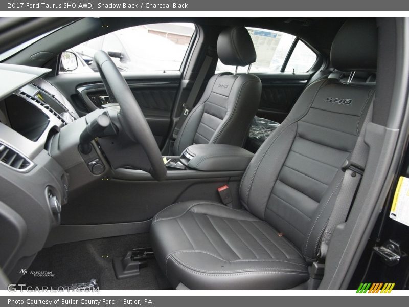 Shadow Black / Charcoal Black 2017 Ford Taurus SHO AWD