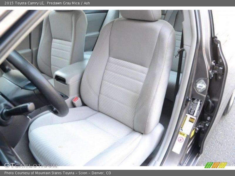 Predawn Gray Mica / Ash 2015 Toyota Camry LE