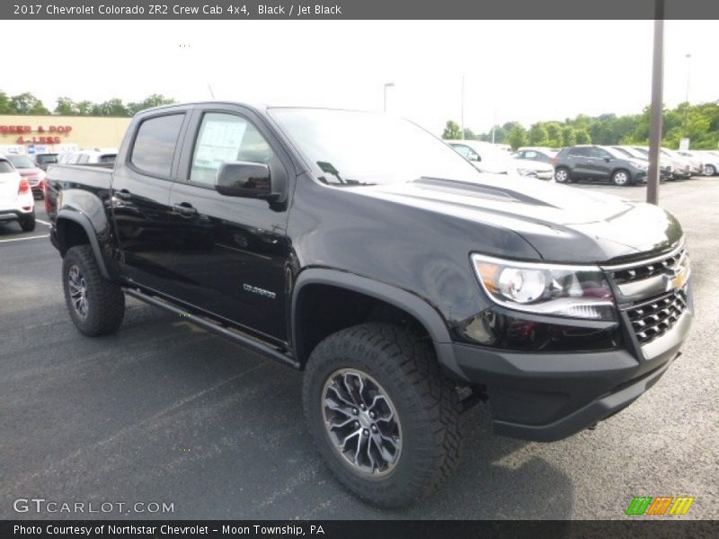 Black / Jet Black 2017 Chevrolet Colorado ZR2 Crew Cab 4x4