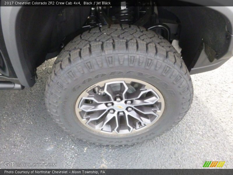 Black / Jet Black 2017 Chevrolet Colorado ZR2 Crew Cab 4x4