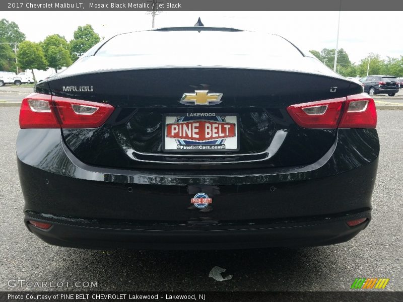 Mosaic Black Metallic / Jet Black 2017 Chevrolet Malibu LT