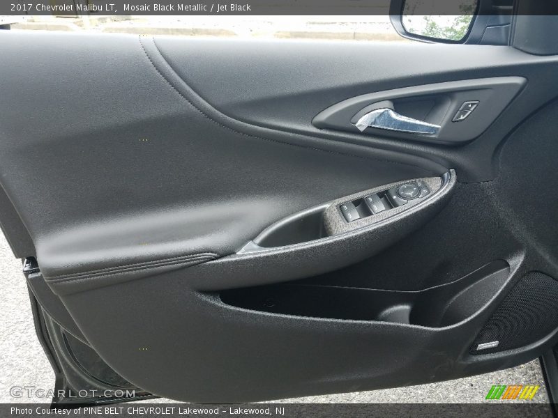Mosaic Black Metallic / Jet Black 2017 Chevrolet Malibu LT