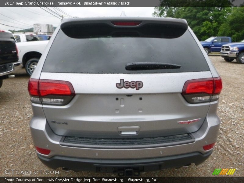 Billet Silver Metallic / Black 2017 Jeep Grand Cherokee Trailhawk 4x4