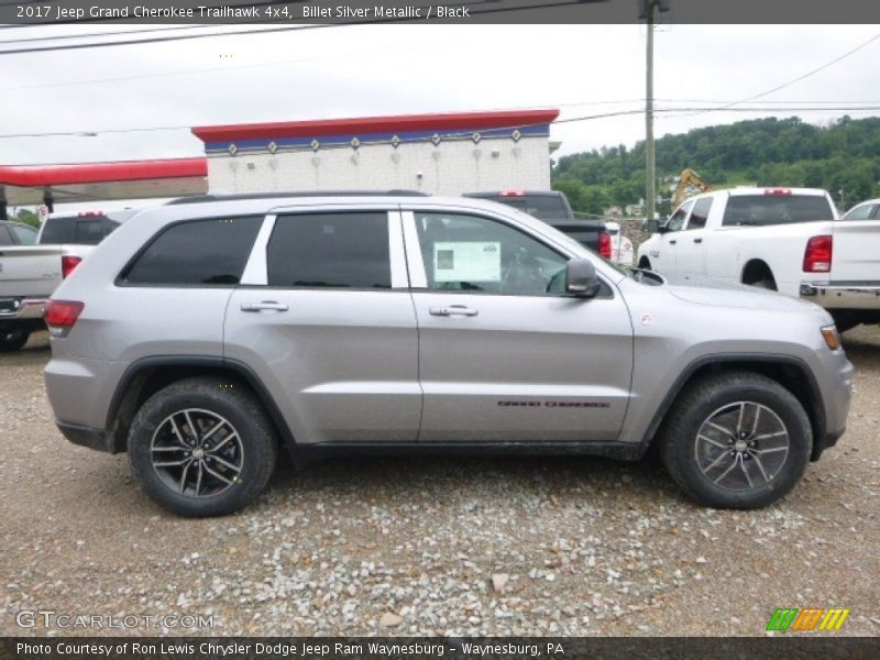 Billet Silver Metallic / Black 2017 Jeep Grand Cherokee Trailhawk 4x4