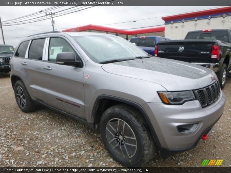 Billet Silver Metallic / Black 2017 Jeep Grand Cherokee Trailhawk 4x4