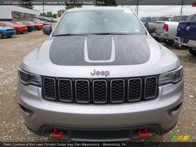 Billet Silver Metallic / Black 2017 Jeep Grand Cherokee Trailhawk 4x4