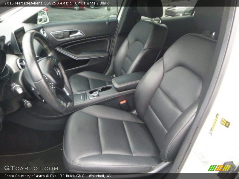 Cirrus White / Black 2015 Mercedes-Benz GLA 250 4Matic